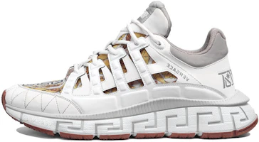 Versace Trigreca 'Barocco Print - White' DSU8094-D16TCG_D014H Versace Trigreca 'Barocco Print - White' DSU8094-D16TCG_D014H