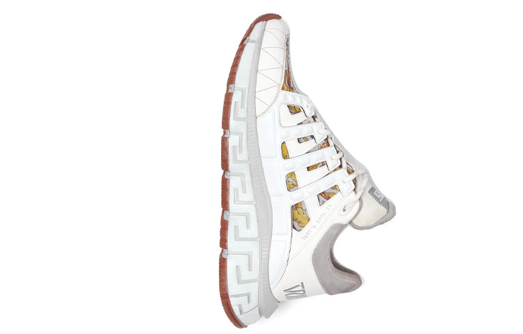 Lookbook VERSACE范思哲 Trigreca 耐磨防滑 厚底鞋 男款 白色