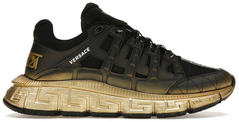 Versace Trigreca 'Black Gold Sprayed' DSU8094-1A07042_2B130 Buy Versace Trigreca 'Black Gold Sprayed' DSU8094-1A07042_2B130