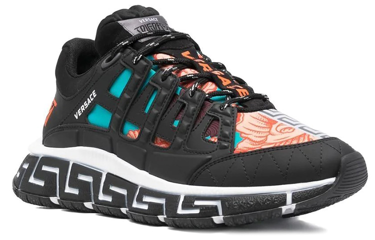 Order Versace Trigreca 'Hitam Multi' Sneakers DSU8094-1A03521_6B930