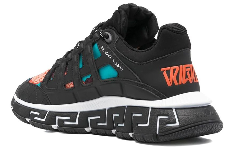 Shop Versace Trigreca 'Hitam Multi' Sneakers DSU8094-1A03521_6B930