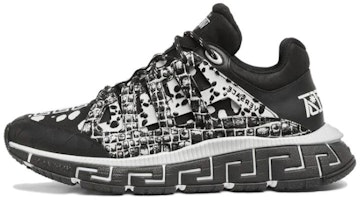 Versace Trigreca 'Black White Print' DSU8094-1A08908_2B020 Versace Trigreca 'Black White Print' DSU8094-1A08908_2B020