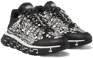 VERSACE范思哲 Trigreca 時尚厚底 低幫 生活休閒鞋 男款 黑白 Order VERSACE范思哲 Trigreca 時尚厚底 低幫 生活休閒鞋 男款 黑白