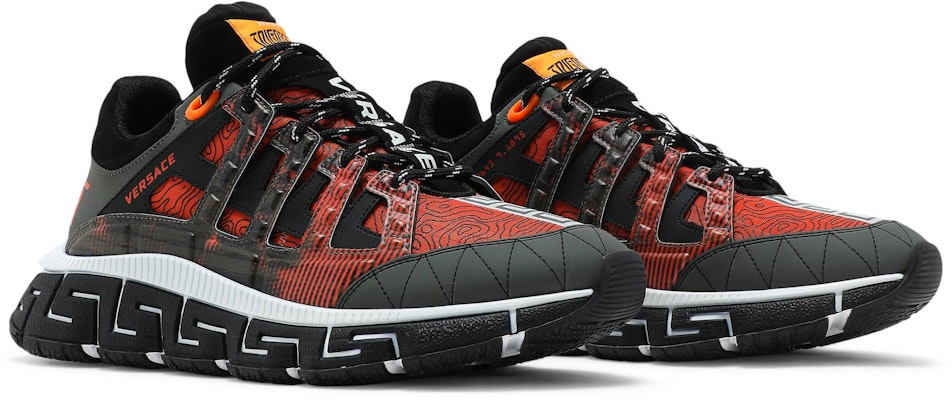 Versace Trigreca 'Naranja Brillante' DSU8094-D17TCG_6K090 Cheap Versace Trigreca 'Naranja Brillante' DSU8094-D17TCG_6K090