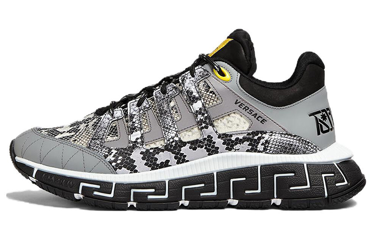 Versace Trigreca 'Grey Snakeskin'