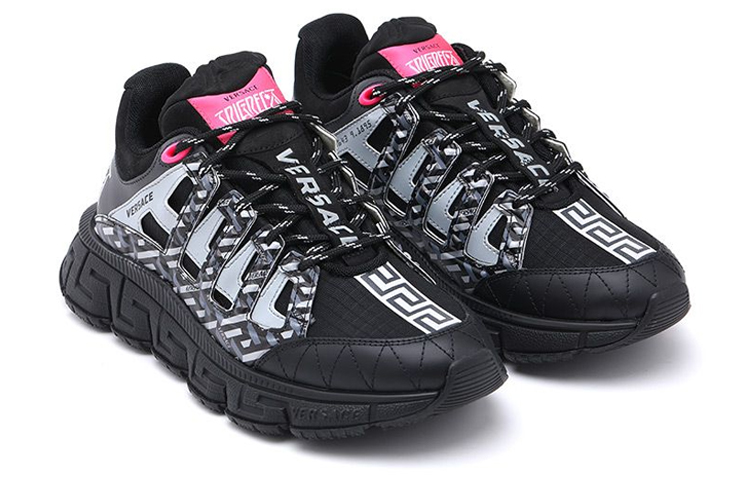 Lookbook 范思哲 Trigreca 'La Greca - 黑粉色' DSU8094-1A06048-2B050