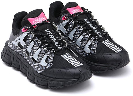 Versace Trigreca 'La Greca - Hitam Merah Muda' DSU8094-1A06048-2B050 Lookbook Versace Trigreca 'La Greca - Hitam Merah Muda' DSU8094-1A06048-2B050