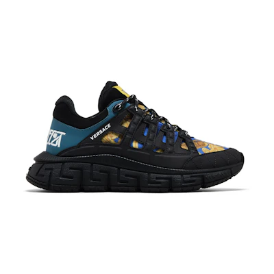 Versace Trigreca 'Medusa Renaissance Print - Blue'
