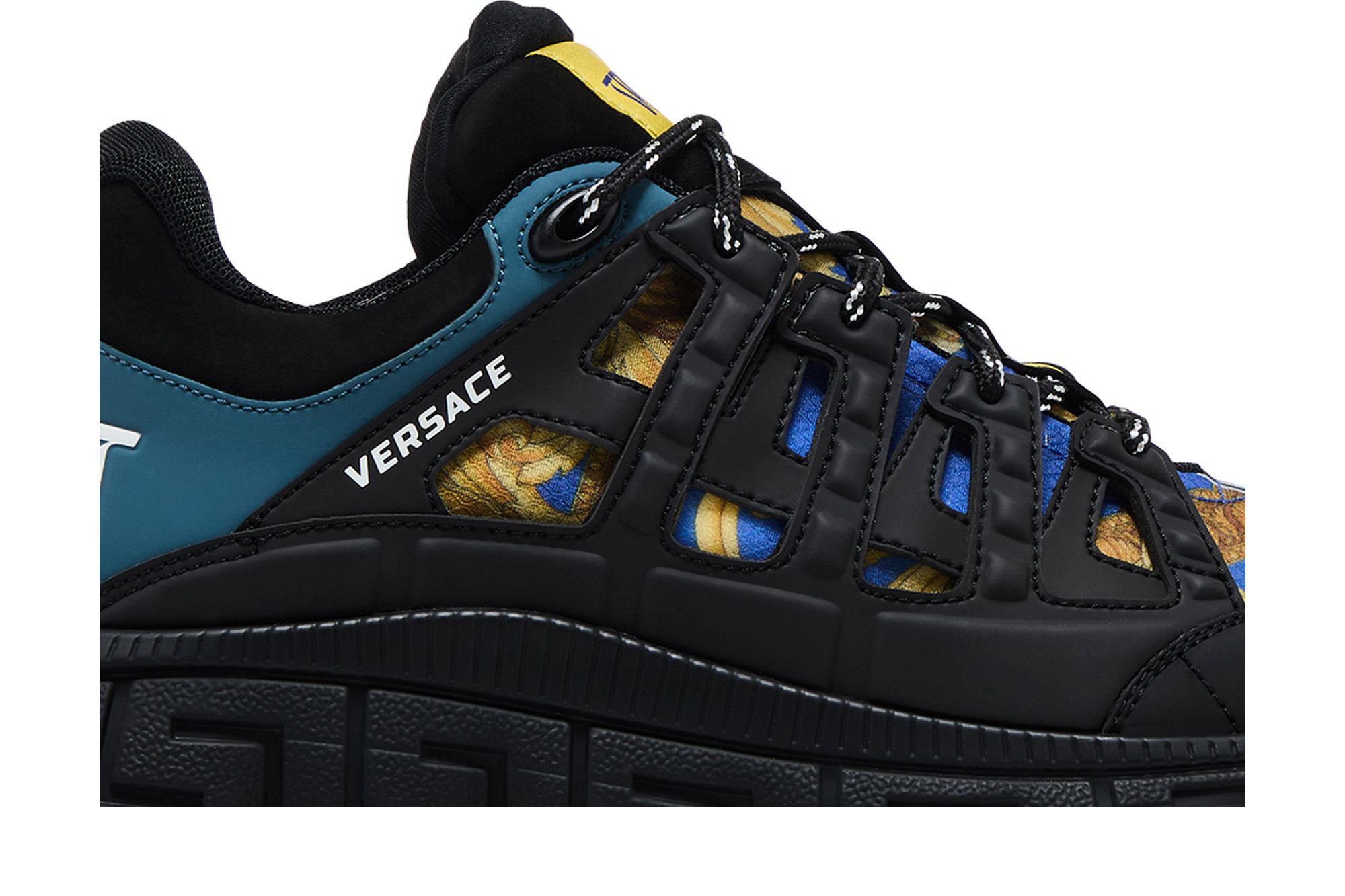 Versace Trigreca 'Medusa Renaissance Print - Blue' 圖 2