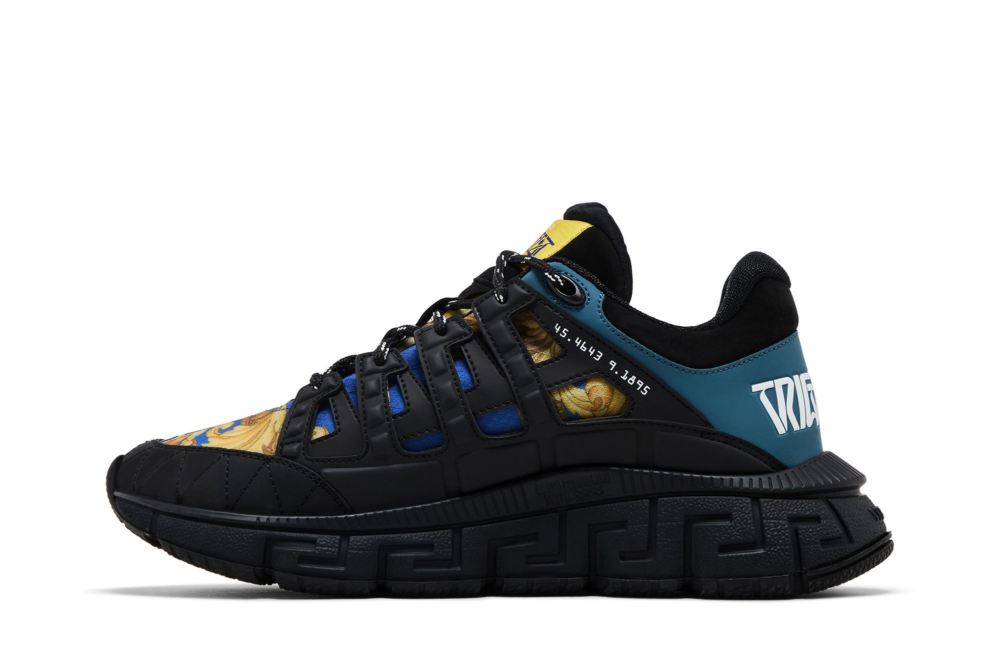 Versace Trigreca 'Medusa Renaissance Print - Blue' 圖 3