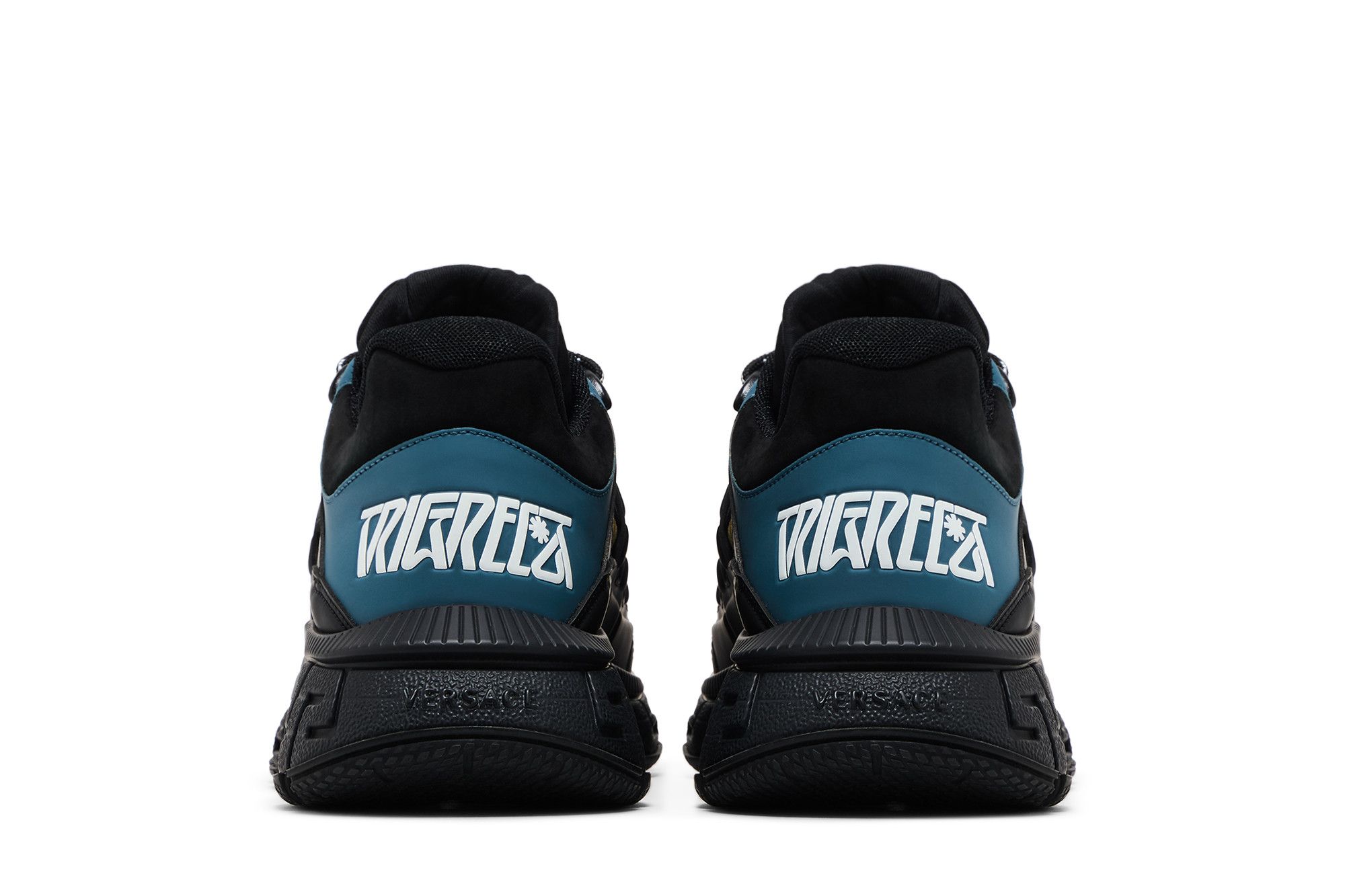 Versace Trigreca 'Medusa Renaissance Print - Blue' 圖 6