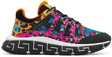 Versace Trigreca 'Pink Leopard' DSU8094-1A04956-6BA70 Versace Trigreca 'Pink Leopard' DSU8094-1A04956-6BA70