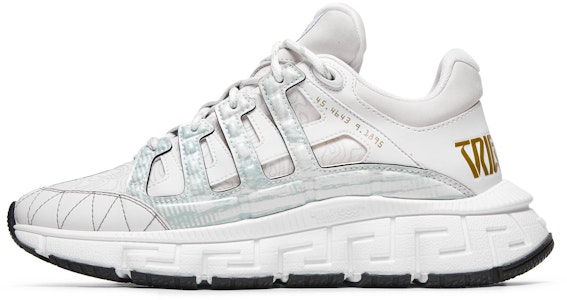 VERSACE范思哲 Trigreca 潮流 低幫 運動休閒鞋 男款 白 Lookbook VERSACE范思哲 Trigreca 潮流 低幫 運動休閒鞋 男款 白