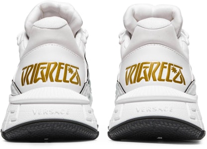 VERSACE范思哲 Trigreca 潮流 低幫 運動休閒鞋 男款 白 Details for VERSACE范思哲 Trigreca 潮流 低幫 運動休閒鞋 男款 白