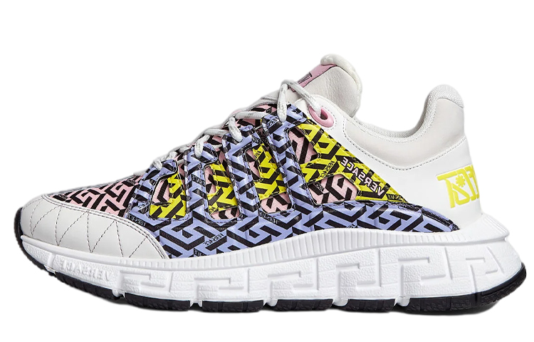 Versace Trigreca La Greca Signature White Multicolour
