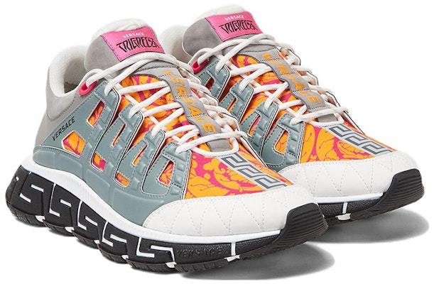 Zapatillas Versace Trigreca 'Estampado Barroco - Pewter Magenta'. DSU8094-1A04983-6W660 Lookbook Zapatillas Versace Trigreca 'Estampado Barroco - Pewter Magenta'. DSU8094-1A04983-6W660