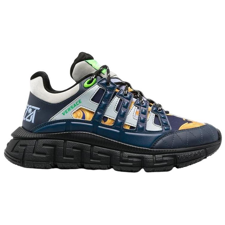 Order ヴェルサーチ トリグレカ スニーカー ブルー/ブラック DSU8094-1A06435_6U820