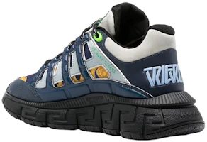 Shop Sneakers Versace Trigreca Biru 'Hitam' DSU8094-1A06435_6U820