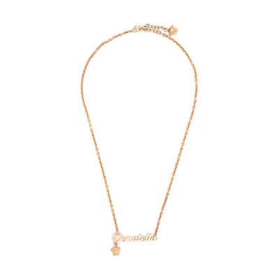 Versace Unisex Rose Gold Necklace - One Size Fits All DG1I053-DJMT