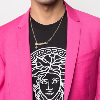 Collar Unisex Versace Oro Rosado - Talla Única DG1I053-DJMT Shop Collar Unisex Versace Oro Rosado - Talla Única DG1I053-DJMT