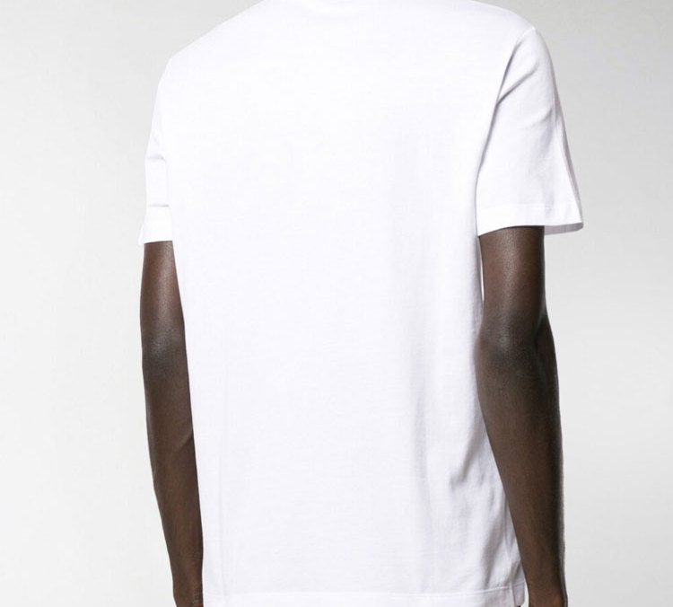 VERSACE Unisex White T-Shirt with Colorful Logo and Heart Print A83585-A224589-A001 圖 5