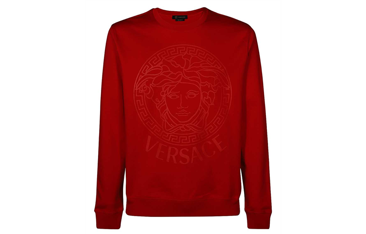 Versace Versace Printed Pullover Casual Sweatshirt A85324-A231242-A1227