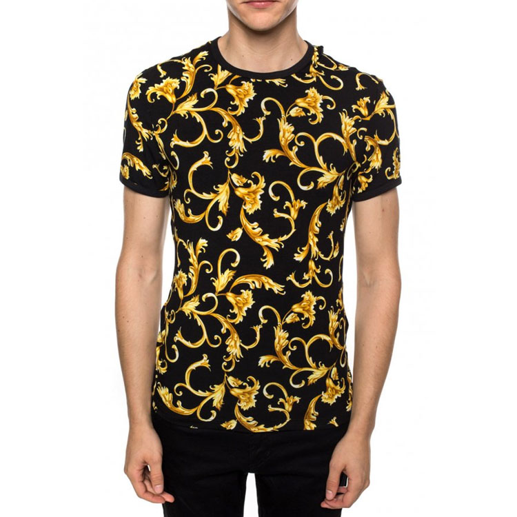 Details for VERSACE 男士复古巴洛克印花短袖T恤 AGU03003-AV00214-A732