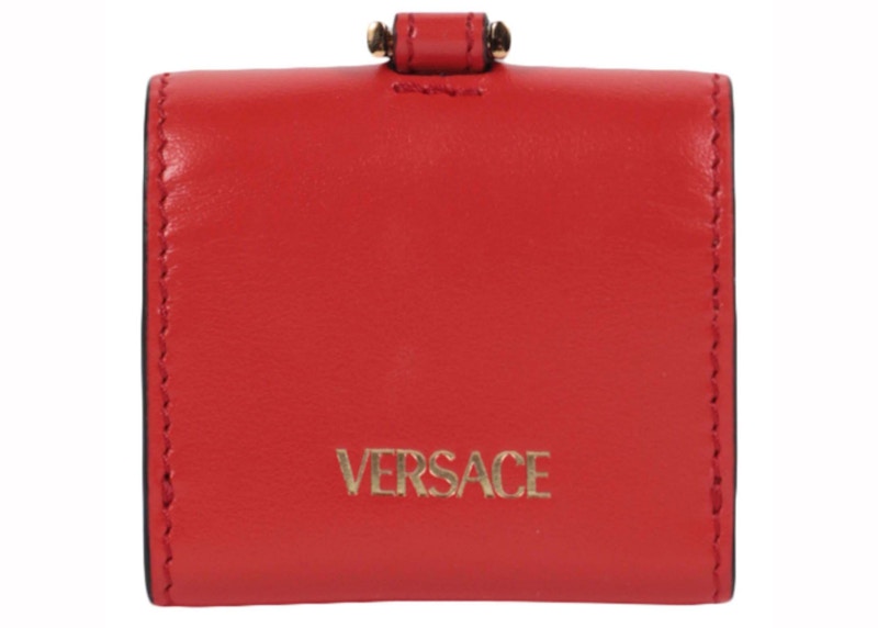 Order 베르사체 버츄스 레더 에어팟 케이스 레드