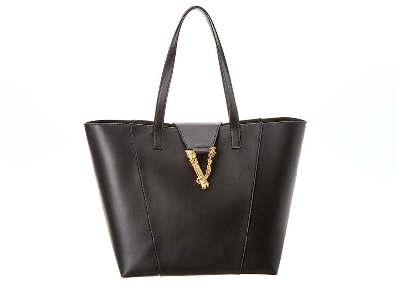 versace-virtus-shopper-tote-black