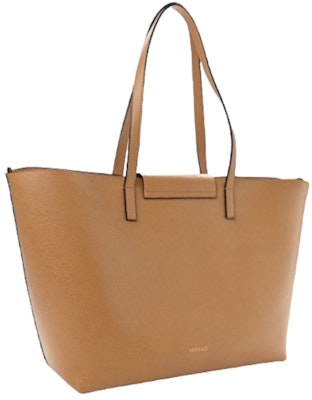 Versace Virtus V Logo 棕色托特包 Order Versace Virtus V Logo 棕色托特包