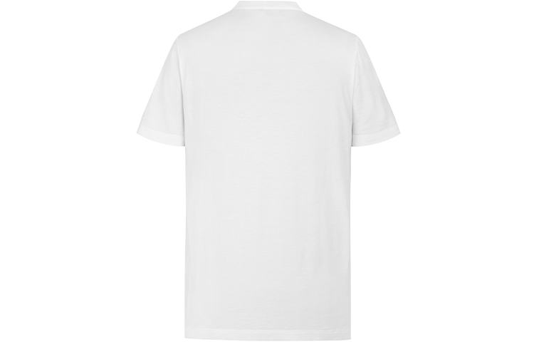 Versace White Letter Print Crew Neck Short Sleeve T-Shirt A85989-A228806-A1002 圖 3