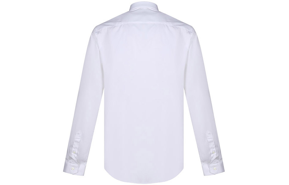 Lookbook VERSACE 白色刺繡標誌長袖襯衫 A89273-A232105-A1001