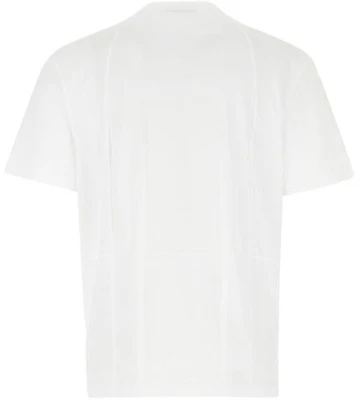 ヴェルサーチ 白 ロゴ グラフィック クルーネック 半袖 Tシャツ. A86893-A228806-A1001 Lookbook ヴェルサーチ 白 ロゴ グラフィック クルーネック 半袖 Tシャツ. A86893-A228806-A1001