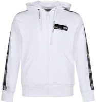Versace White Zip-Up Track Jacket B7GZA7A1-13988-003 Versace White Zip-Up Track Jacket B7GZA7A1-13988-003