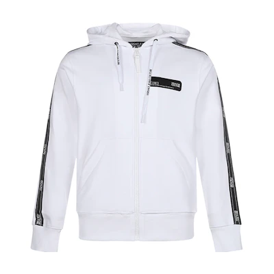 Versace White Zip-Up Track Jacket B7GZA7A1-13988-003
