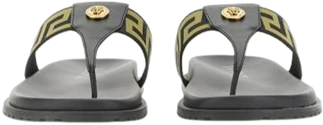 Versace Sandal Jepit Anyaman Fashion 'Hitam' 1008317-1A05957_2B15V Order Versace Sandal Jepit Anyaman Fashion 'Hitam' 1008317-1A05957_2B15V