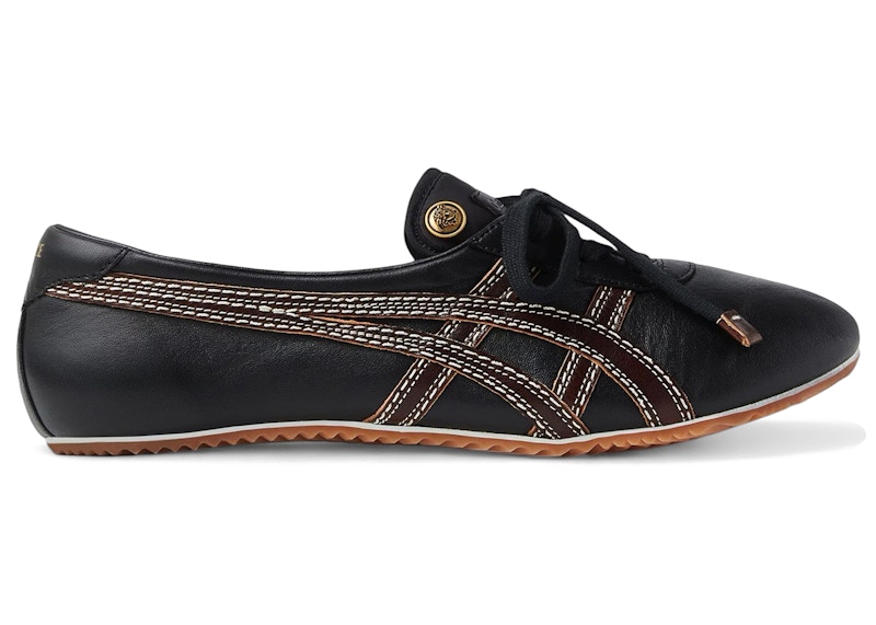 Versace x Onitsuka Tiger Tai-Chi Sakura Nappa Black Brown 1024594-1A17737_2BQ8J