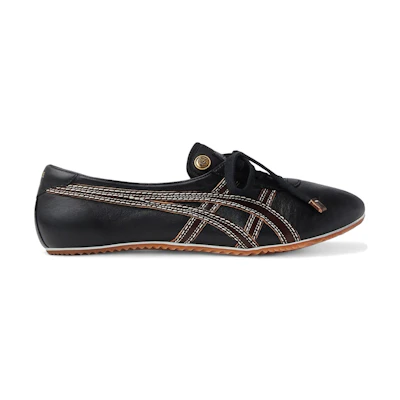 Versace Onitsuka Tiger Tai-Chi Sakura Nappa Black Brown
