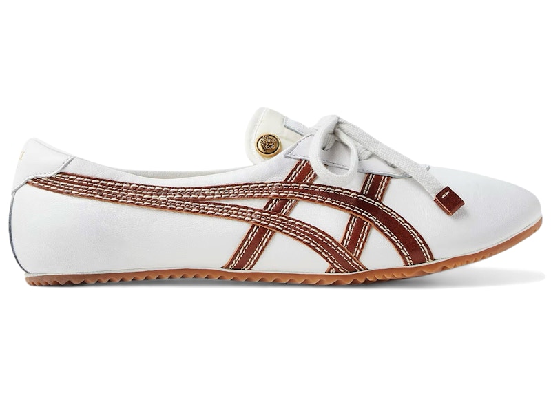 Versace x Onitsuka Tiger Tai-Chi Sakura Nappa Brown White 1024594-1A17737_2W3HJ