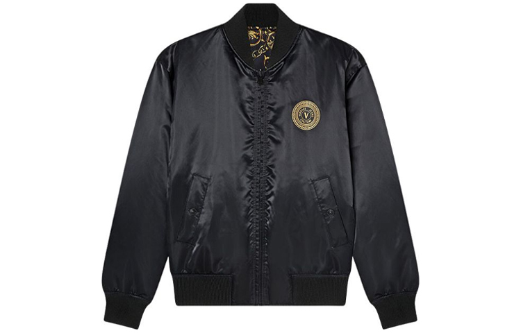 Versace Reversible Logo Jacket Black 71GAS407-CQS00-G89