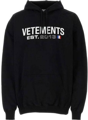 ヴェトモン ブラック 無地 プルオーバーパーカー UE54HD100BBLACK Order ヴェトモン ブラック 無地 プルオーバーパーカー UE54HD100BBLACK