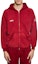 Shop ヴェトモン レッドロゴプリントジップフーディー. MAH19TR212-RED
