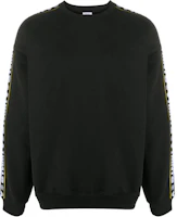 Vetements Black Loose-Fit Logo Crewneck Sweatshirt Unisex Long Sleeve UAH21TR6281606-BLACK Vetements Black Loose-Fit Logo Crewneck Sweatshirt Unisex Long Sleeve UAH21TR6281606-BLACK