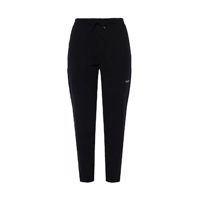 Vetements FW21 Logo Graphic Drawstring Jogger Pants Casual Bottoms WSS18PA10-BLACK