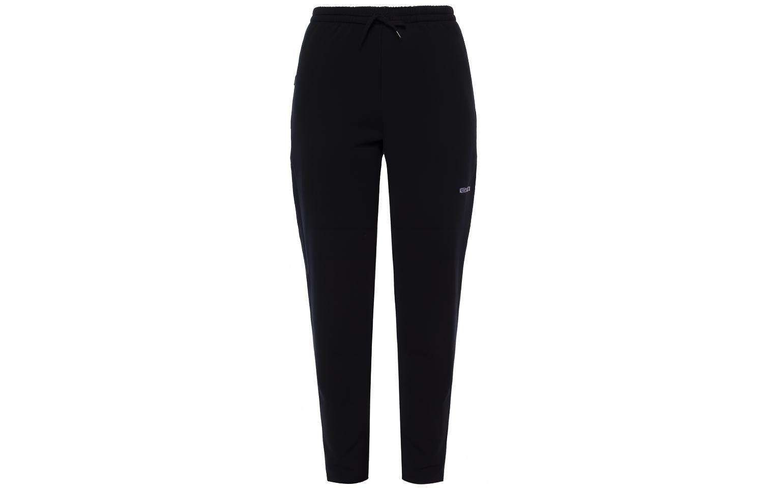 Order Seluar Jogger Logo Grafik Vetements FW21 dengan Tali Pinggang - Seluar Santai Lelaki WSS18PA10-BLACK