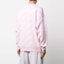 Shop Vetements FW21 Baju Sweater Crewneck Logo Pink Unisex. UA52KN600P-2901
