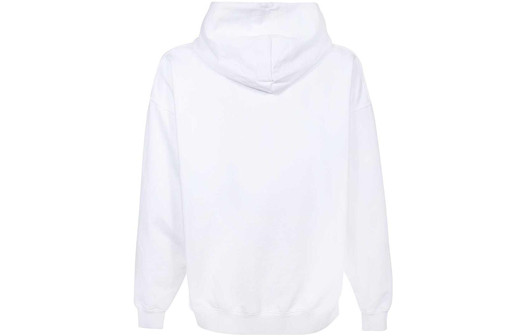 Lookbook Vetements FW22 Hoodie Putih Logo Cetakan Huruf. UA53HD120W-1606