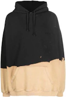 Vetements FW22 Colorblock Pullover Sweatshirt Black Long Sleeve UA53HD550B Vetements FW22 Colorblock Pullover Sweatshirt Black Long Sleeve UA53HD550B