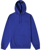 Vetements FW22 Logo Print Hoodie Blue Men’s Long Sleeve Sweatshirt UA53HD280N Vetements FW22 Logo Print Hoodie Blue Men’s Long Sleeve Sweatshirt UA53HD280N