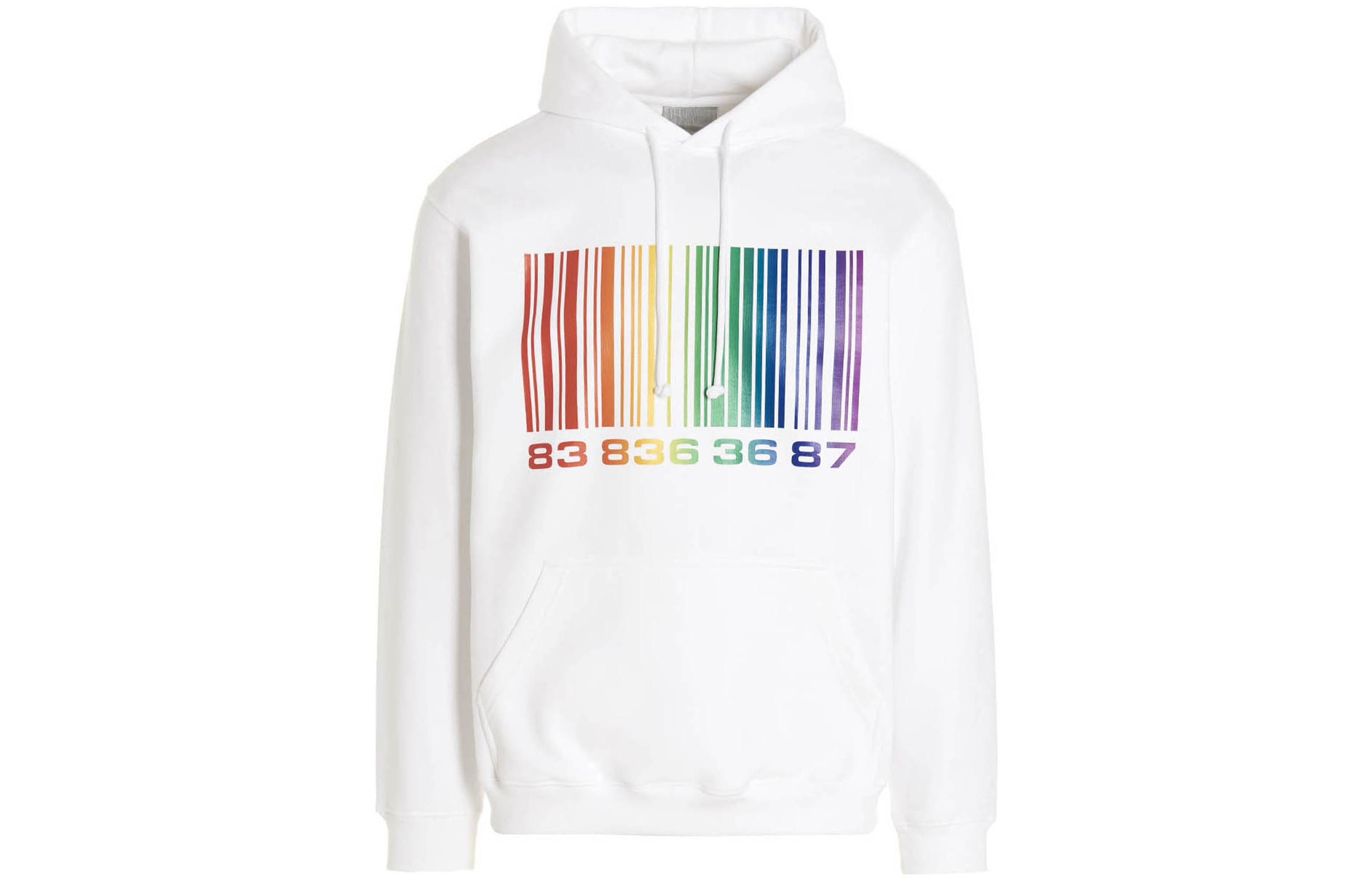 Vetements FW22 Plain White Hoodie Unisex VL14HD250W